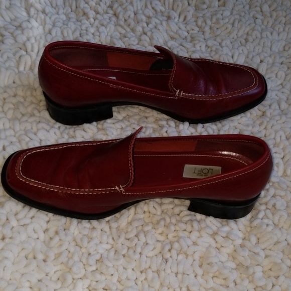 Ann Taylor loft red leather - Picture 7 of 7